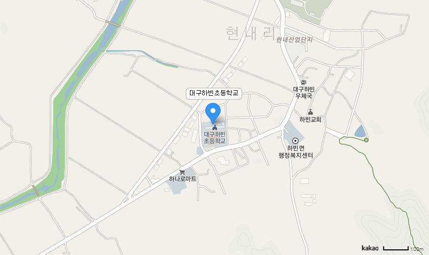 학교 찾아오시는 길 지도